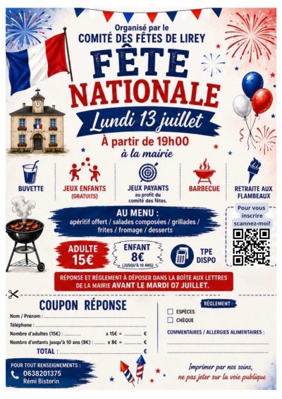 Fête Nationale de Lirey