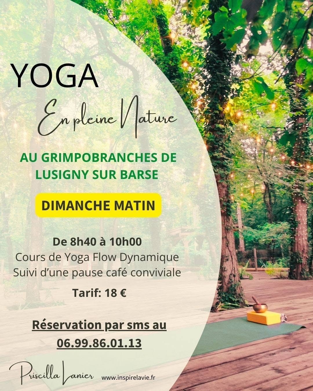 Yoga en plein air