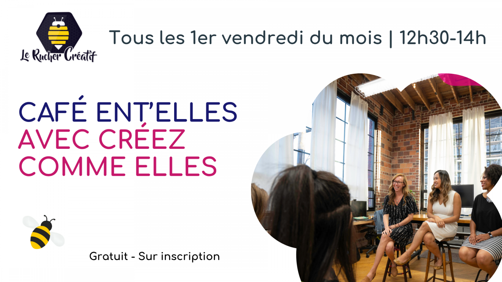 Café Entr’Elles avec Créez Comme Elles