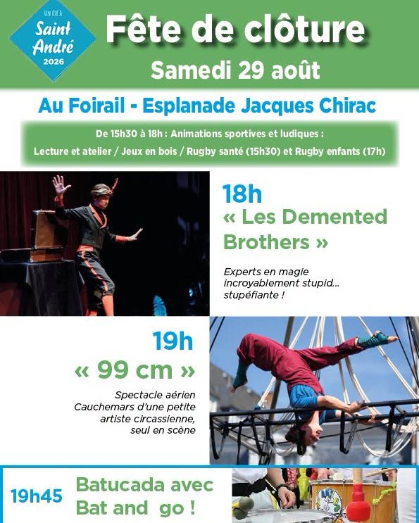 Fête de Clôture d’Un été à Saint-André