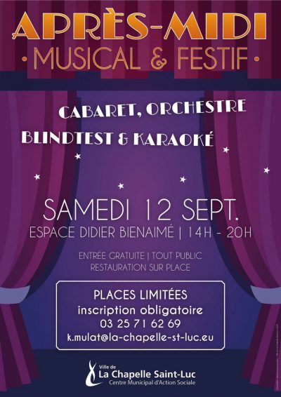 Après-midi musical et festif