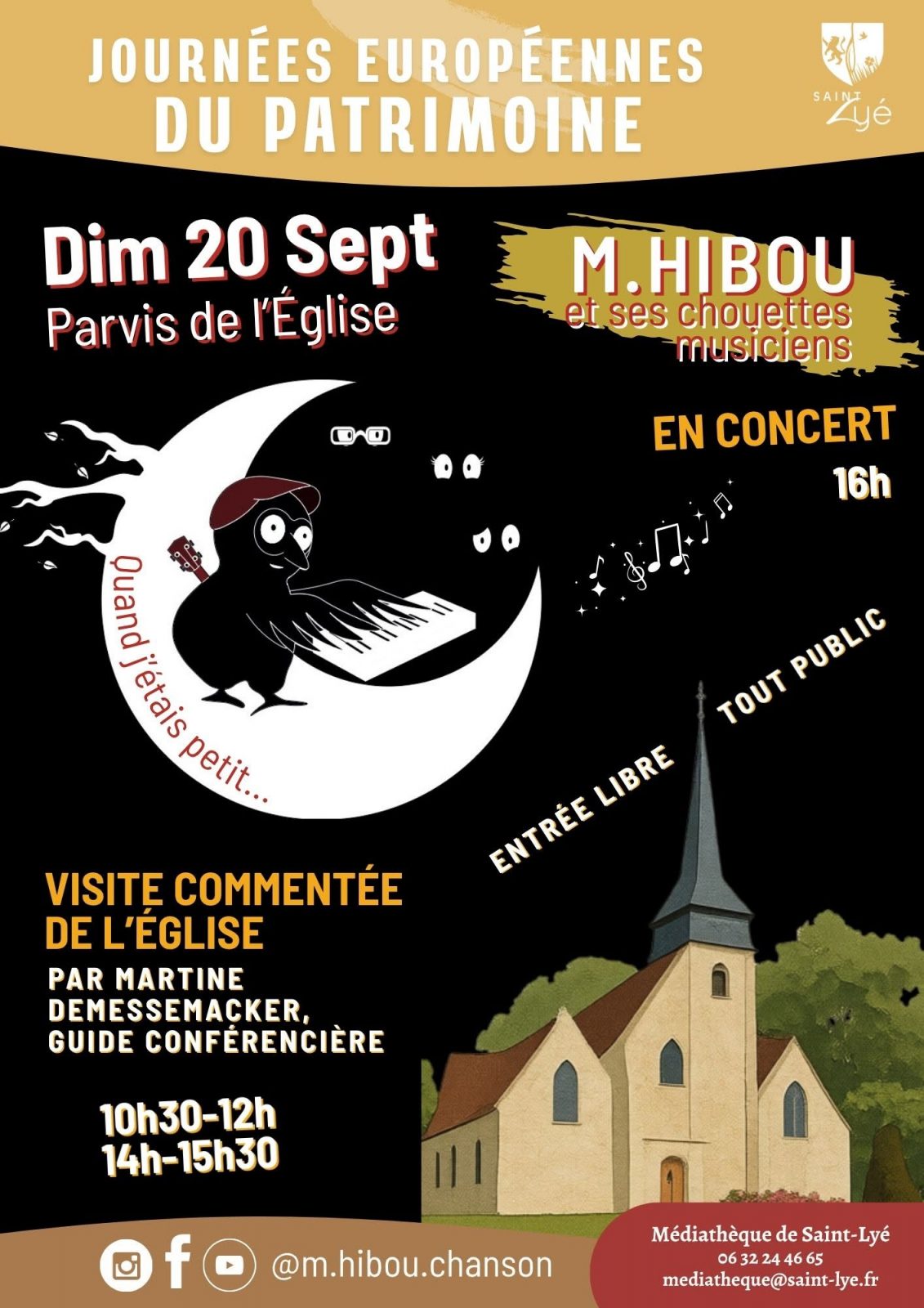 Journées Européennes du Patrimoine à Saint-Lyé