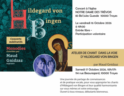 Atelier de chant dans la voie d’Hildegarde de Bingen