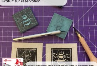 Artistes en herbe : Initiation à la linogravure
