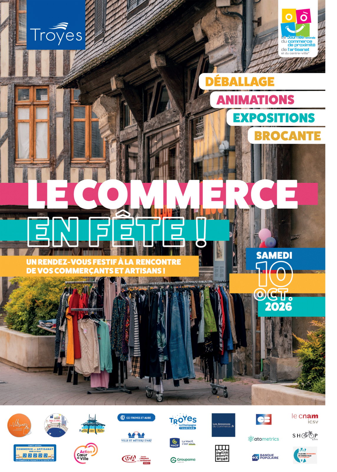 Journée Nationale du Commerce de Proximité, de l’Artisanat et du centre-ville (JNCP)