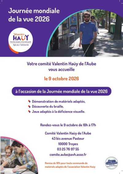 Journée mondiale de la vue – Journée de découverte et de sensibilisation