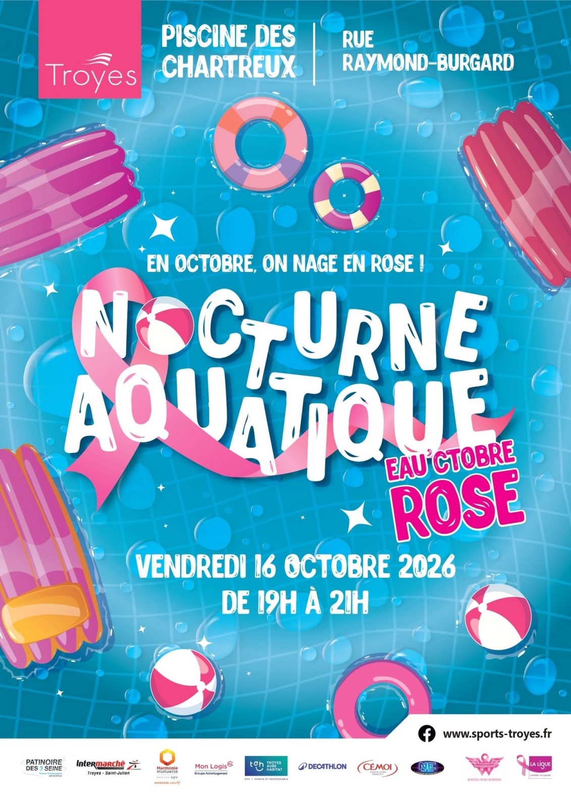Nocturne Aquatique – Eau’ctobre rose