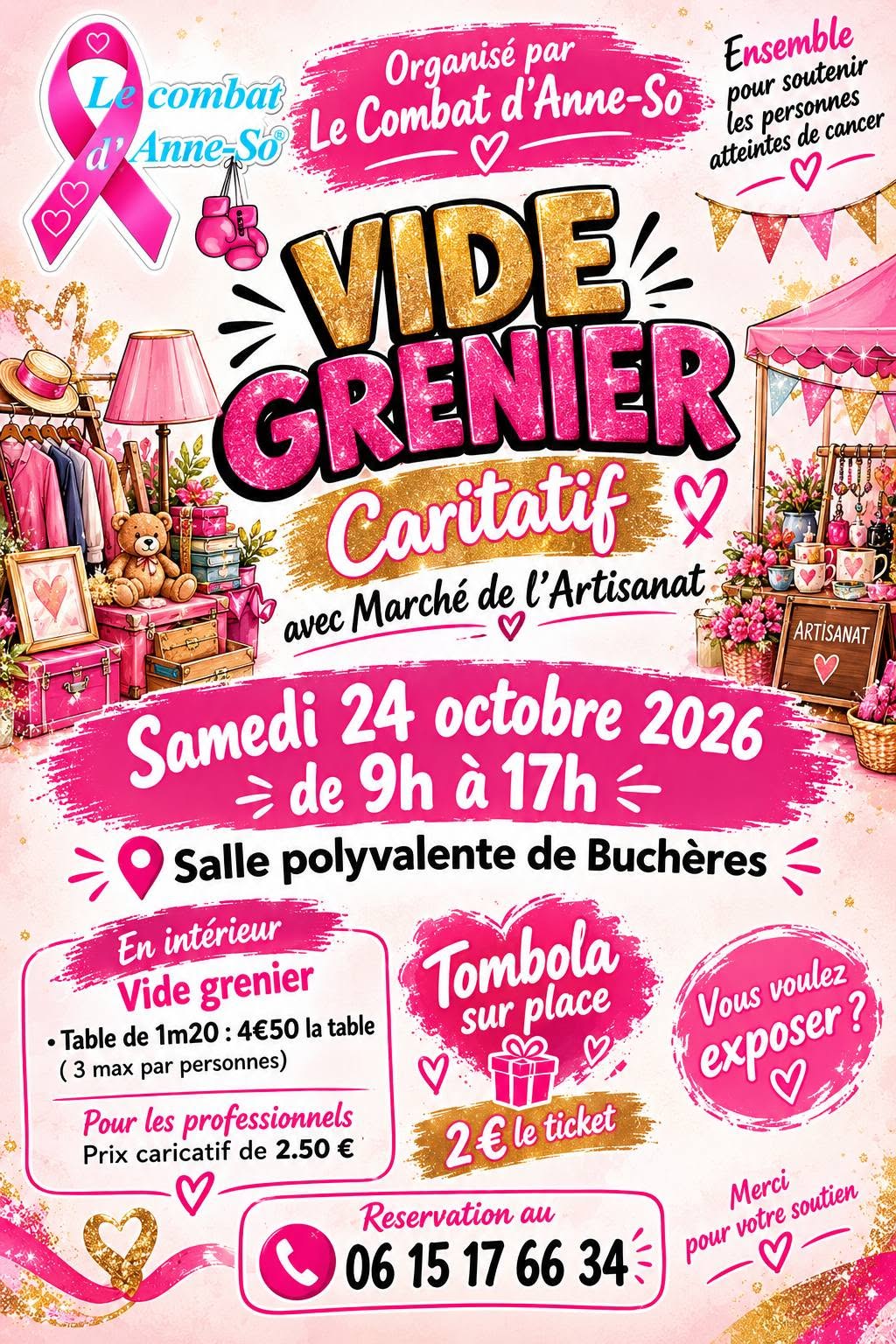 Vide-greniers caritatif