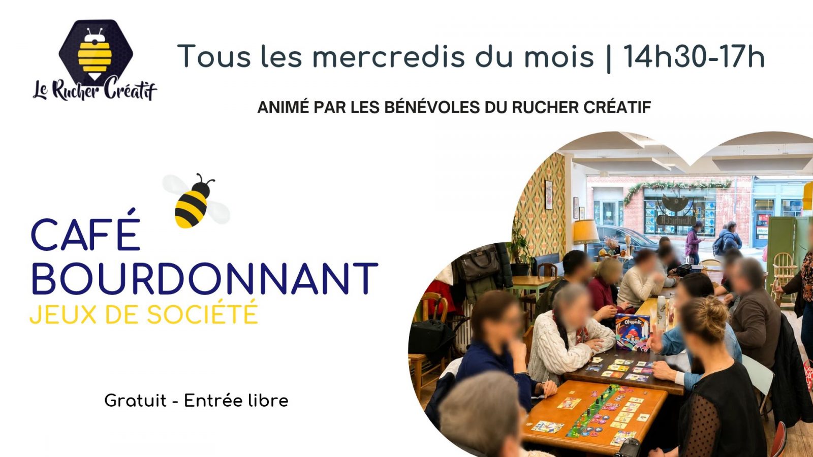 Café Bourdonnant – Jeux de Sociétés