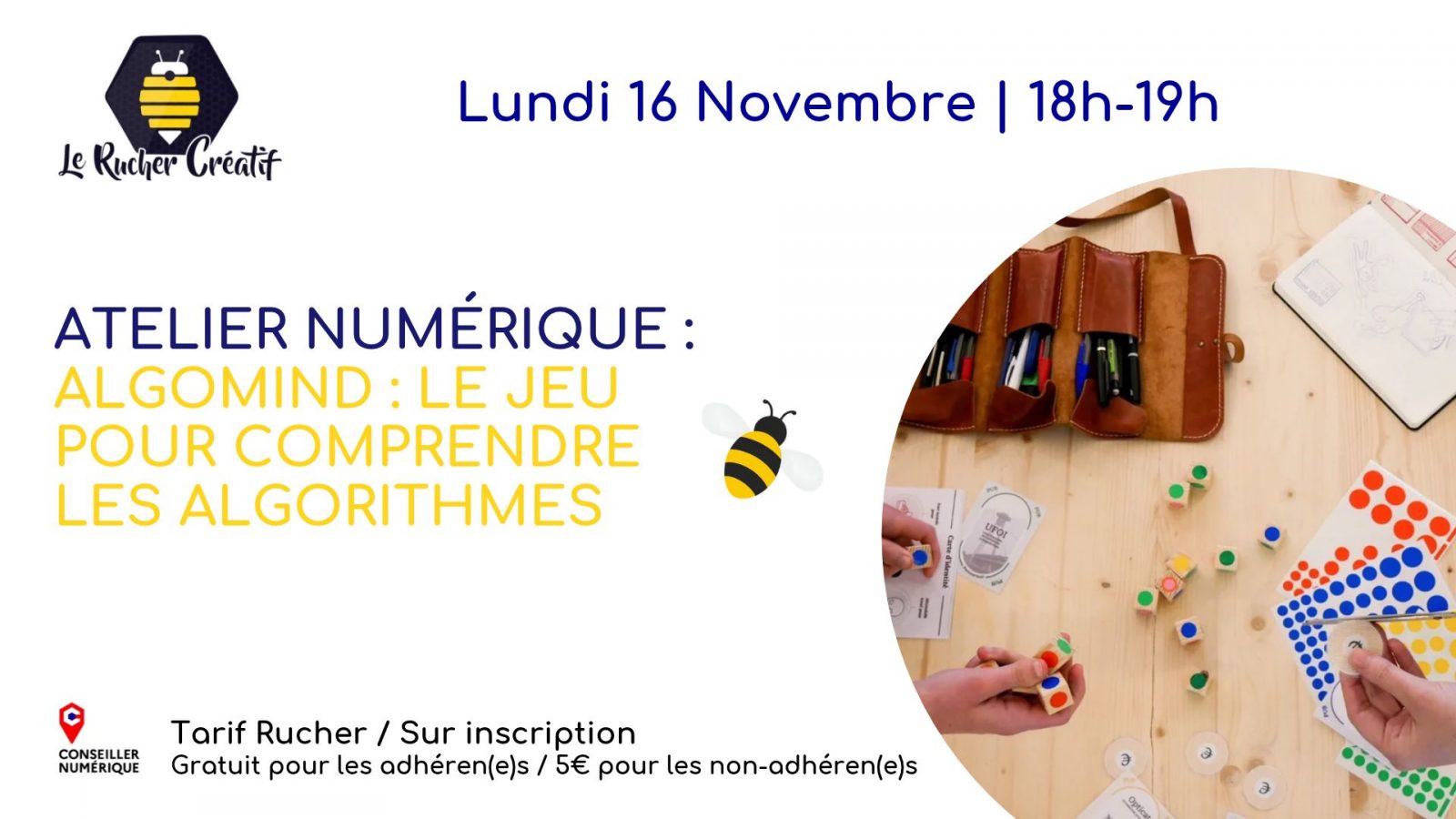 Algo-mind : le jeu pour comprendre les algorithmes