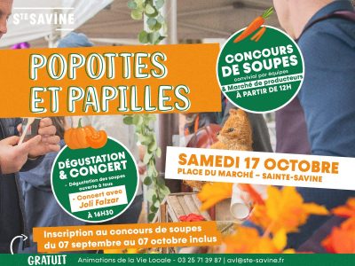 Popottes et Papilles – Concours de soupes