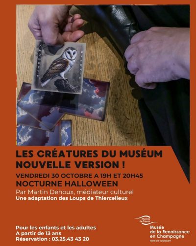 Nocturne Halloween : Les créatures du muséum Nouvelle version !