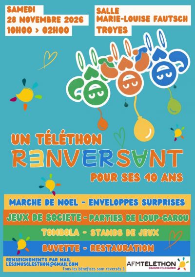 Le Téléthon des 3 Muscles’thon