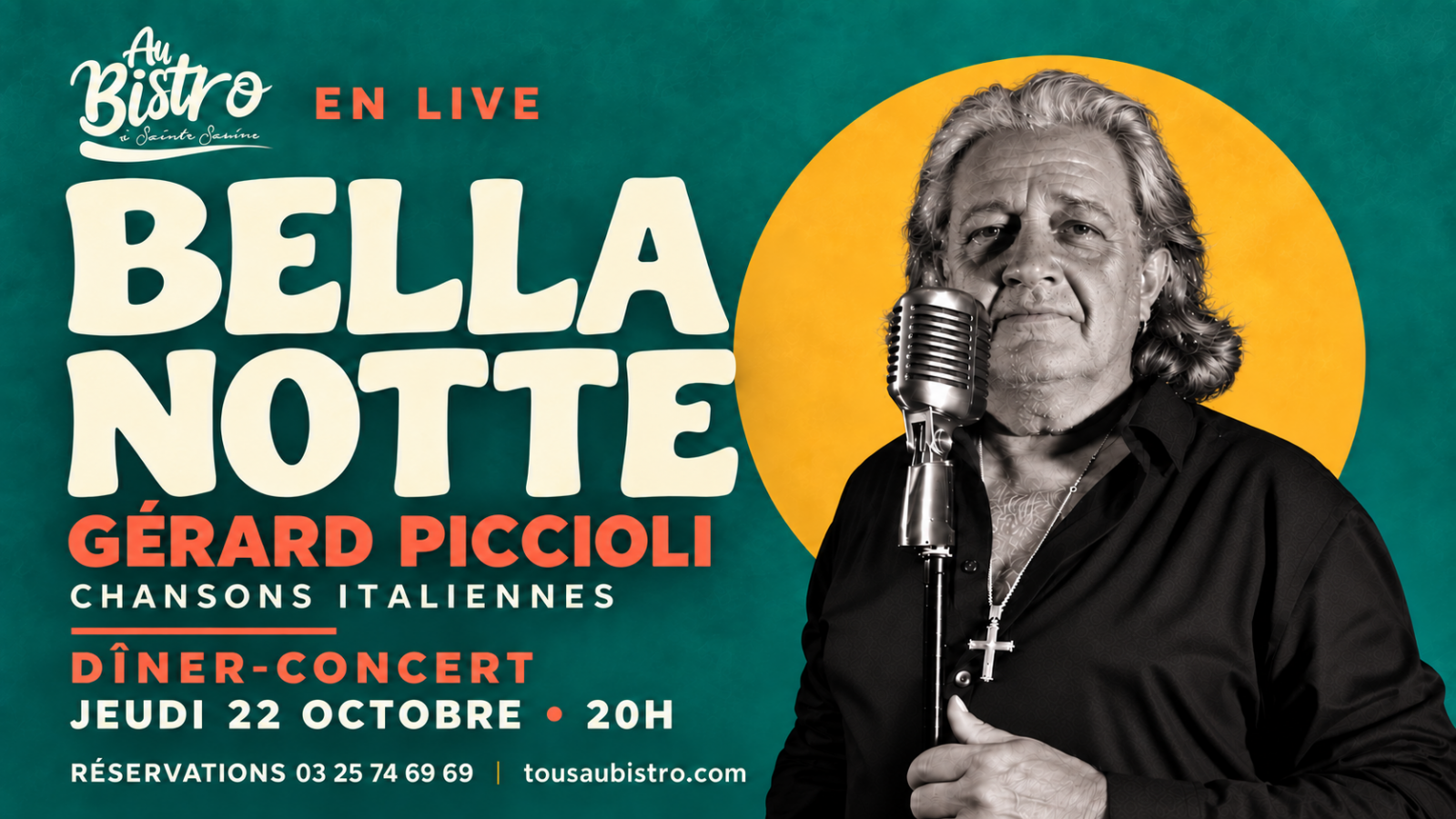 Soirée Dolce Vita au Bistro