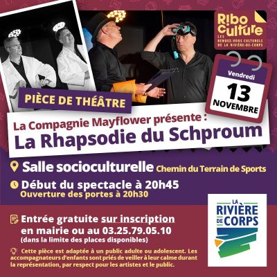Soirée théâtre : La Rhapsodie du Schproum