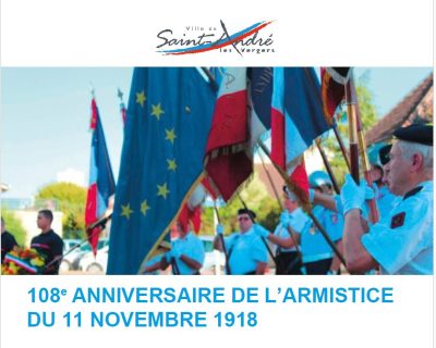 Commémoration du 108e anniversaire de l’Armistice du 11 novembre 1918