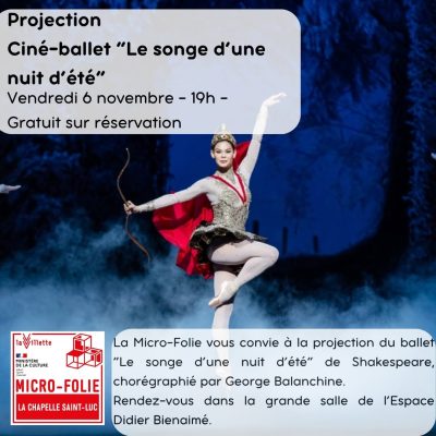 Ciné-Ballet “Le songe d’une nuit d’été”