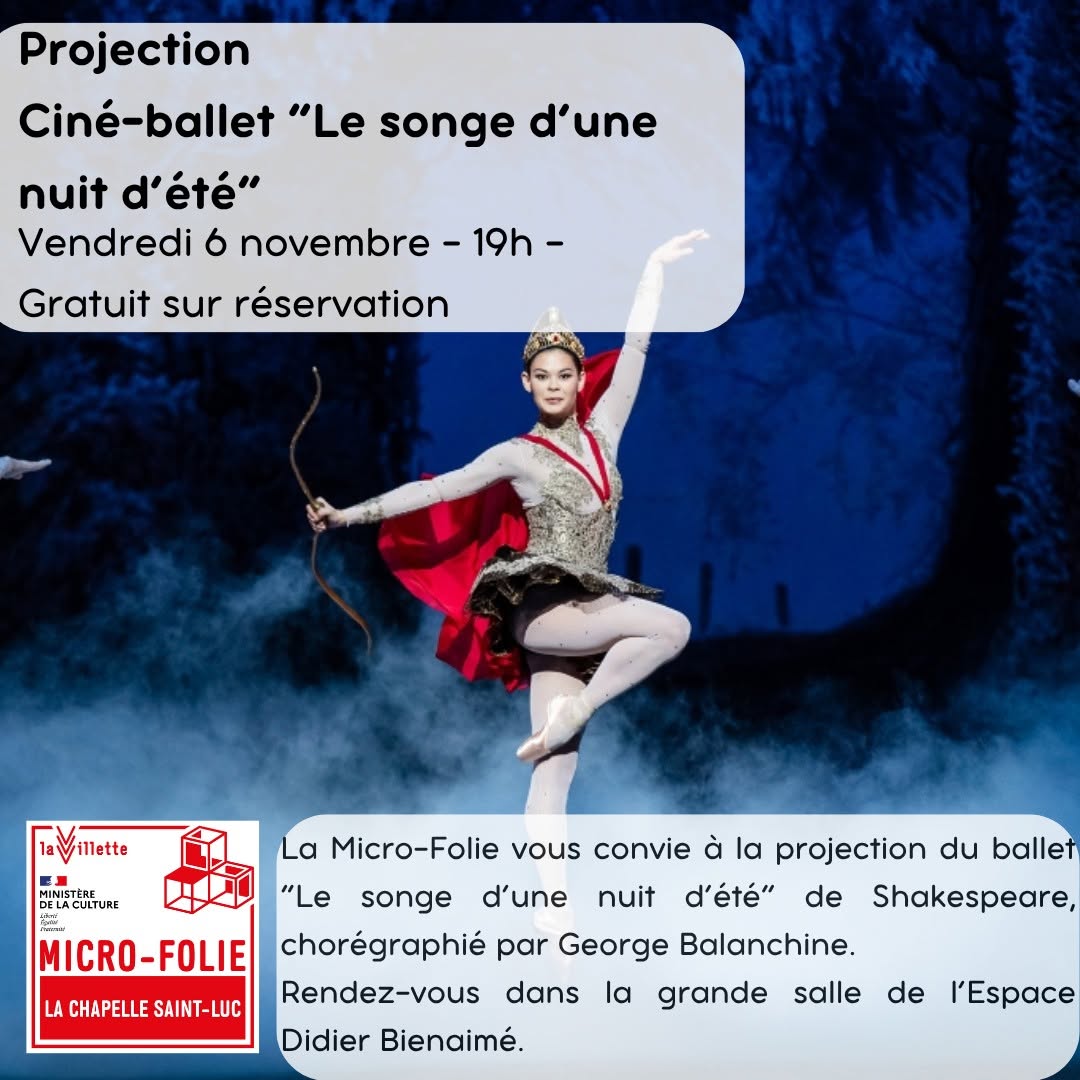 Ciné-Ballet “Le songe d’une nuit d’été”