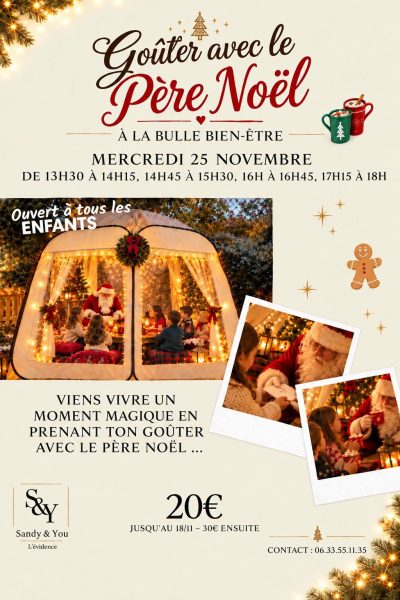 Goûter enchanté avec le Père Noël