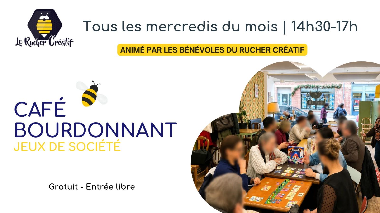 Café Bourdonnant – Jeux de société