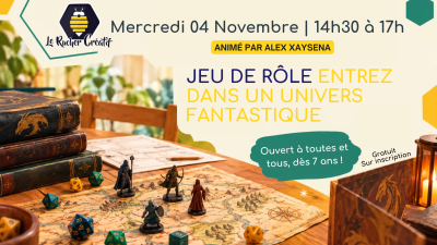 Café Bourdonnant : jeu de rôle – Entrez dans un univers fantastique